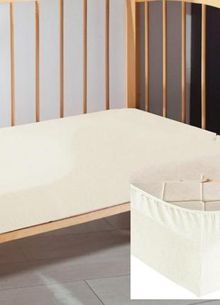 Простирадло 60*120 на резинці махрове