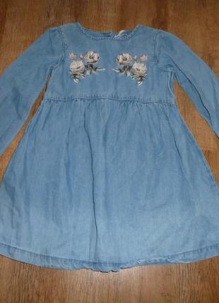 Next джинсове сукню некст на 3-4 роки