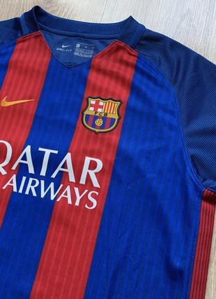 Подростковая тренировочная футбольная джерси nike barcelona fc3 фото