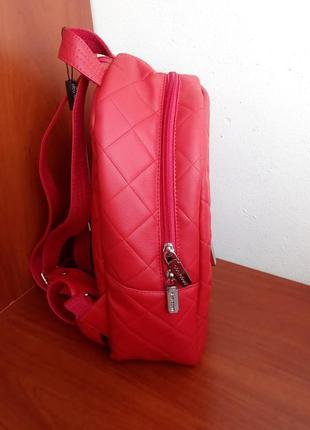 Красный городской рюкзак от alba soboni2 фото
