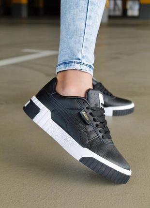 Puma cali black кросівки пума кросівки жіночі