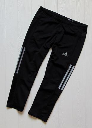 Adidas. размер 13-14 лет. спортивные укороченные леггинсы для девочки