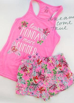 Трикотажная пижама monday primark love to lounge