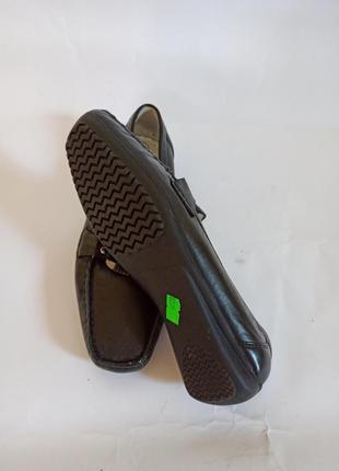 Мокасины черные caprice.брендове взуття stock3 фото