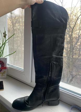 Сапоги ботфорты