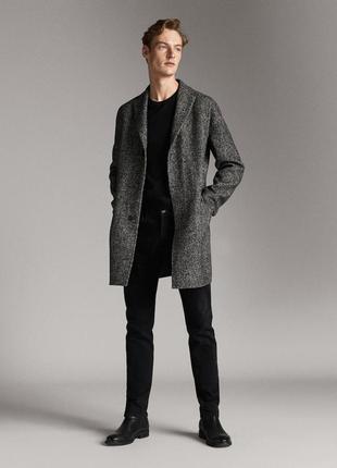 Пальто мужское massimo dutti