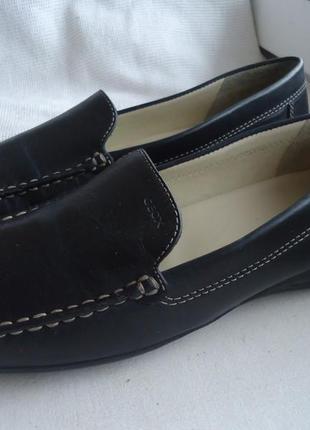 Кожаные туфли geox 37р. оригинал