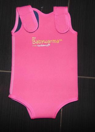 Комбинезон для плаванья  -babywarma 6-12 monts
