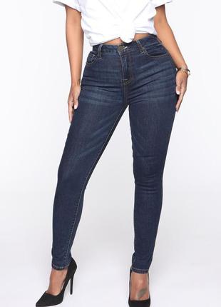 Модные джинсы с высокой талией, шикарное качество!1 фото