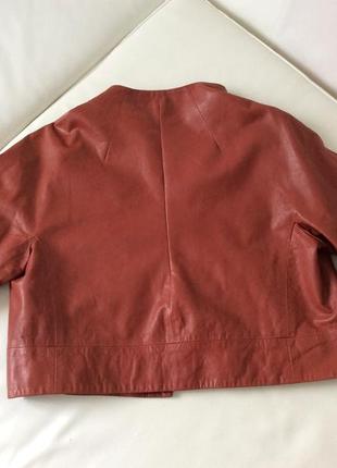 Stills короткая куртка из кожи ягненка7 фото