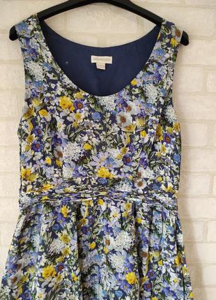 Літній, кольорове, брендові сукні з квітковим принтом3 фото