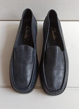 Шкіряні туфлі clarks р. 38