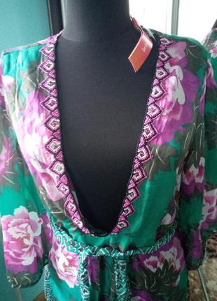Тоненька блуза- накидка2 фото