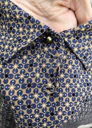 Сорочка,блуза в квітковий принт marco polo оригінал7 фото