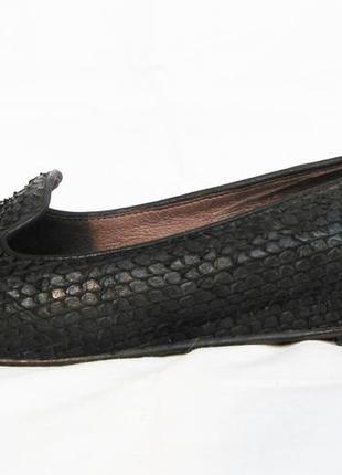 42. туфли-лоферы кожаные gidigio италия - 39,5 р. стелька 25,7 см3 фото
