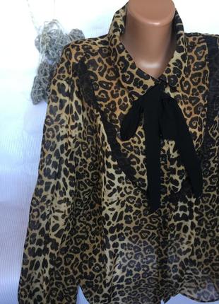Роскошная брендовпя блуза тигра2 фото