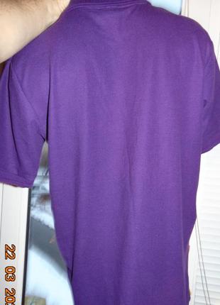 Стильная спортивная фирменная катоновая тениска поло футболка slazenger.м-л .2 фото