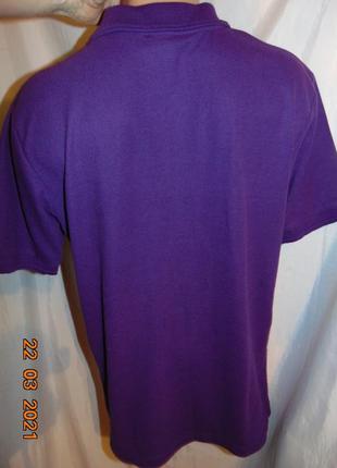 Стильная спортивная фирменная катоновая тениска поло футболка slazenger.м-л .6 фото