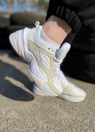 Кроссовки женские найк nike m2k tekno phantom white4 фото