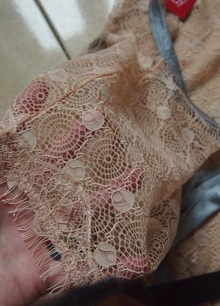 Кружевной халат пеньюар yamamay s - m3 фото