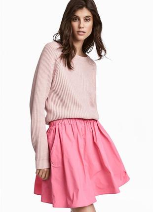 H&m розовая юбка пачка колокол1 фото