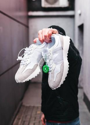 Кросівки чоловічі нью беланс new balance 327,  кроссовки мужские светлые