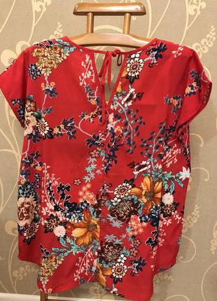 Нереально красивая и стильная брендовая блузка большого размера в цветах  19.2 фото