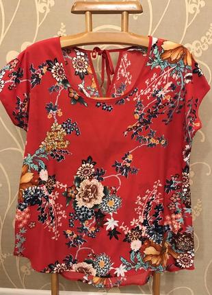 Нереально красивая и стильная брендовая блузка большого размера в цветах  19.6 фото