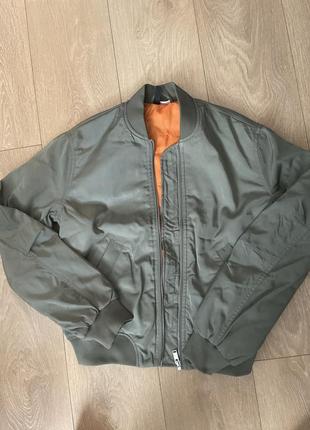Бомбер h&m куртка демисезонная курточка3 фото