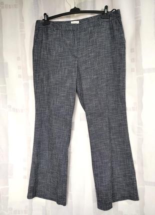 Пямые брюки из ткани под лен5 фото