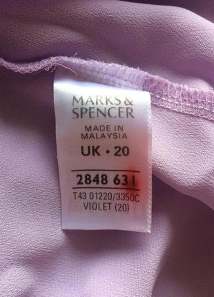 Красивая блуза с вышивкой большого размера marks&spencer9 фото