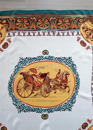 Torrente paris шелковый платок vintage из натур шёлка,оригинал, размер 87/859 фото