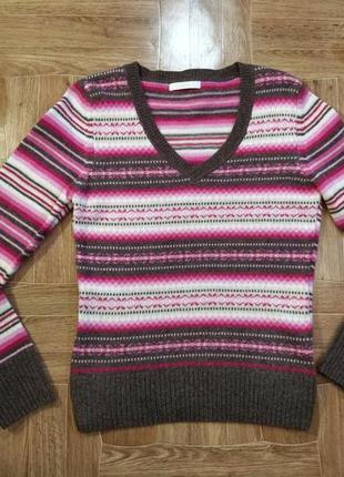 Свитер m&s wool stripes