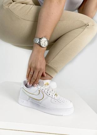 Женские кроссовки nike air force 1 white  36-37-38-39-40-415 фото