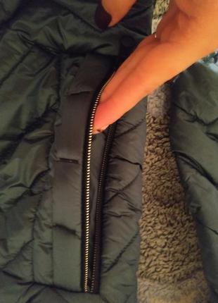 Шикарное удлинённое пальто,бомпер, люкс качество, размер с/ м.4 фото
