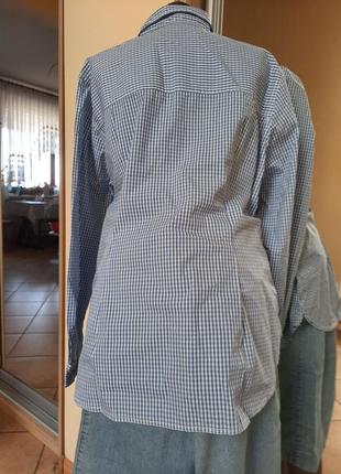 Шикарная 💯% котоновая с надписью рубашка 👕большого размера2 фото