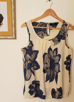 Річна блузка з квітами1 фото