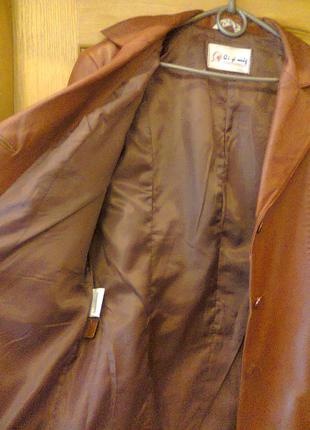 Прекрасный кожаный пиджак3 фото