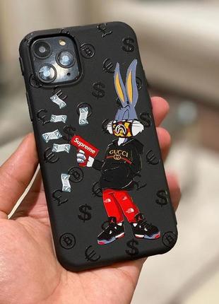 Чехол bugs bunny supreme iphone 11 pro case1 фото