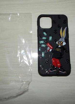 Чехол bugs bunny supreme iphone 11 pro case3 фото
