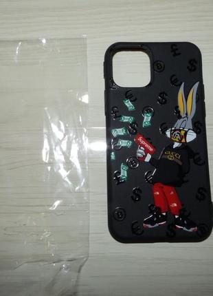 Чехол bugs bunny supreme iphone 11 pro case2 фото