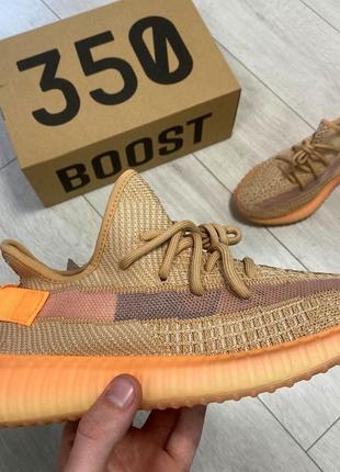 Женские кроссовки adidas yeezy boost 350 v2 beige 36-37-38-39-40-417 фото