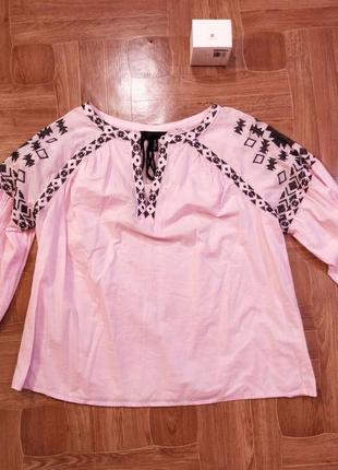 Туника - блузка new look pink1 фото