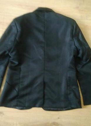 Чорний піджак на 1 гудзик/ блейзер  fzl feng zhi lan4 фото
