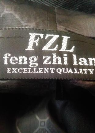 Чорний піджак на 1 гудзик/ блейзер  fzl feng zhi lan5 фото