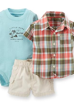 Летний комплект 3-ка carter' s
