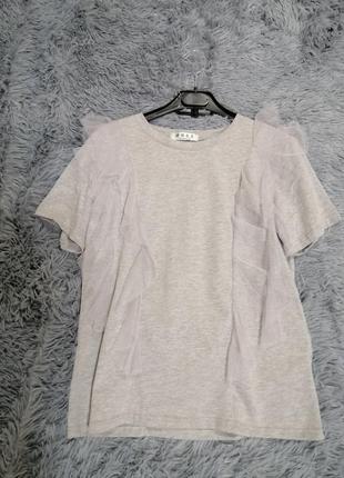 Футболка с рюшами из фатина3 фото