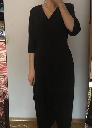 Елегантна чорна сукня4 фото