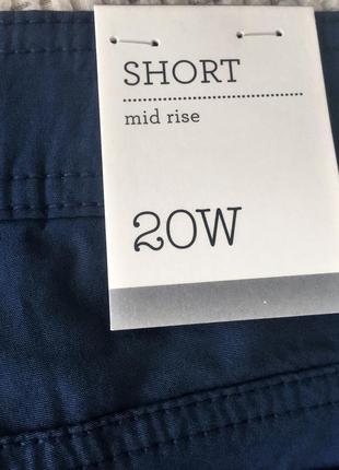 Женские шорты большого размера *plus 20 w* комфортного стиля 58-60 рр3 фото