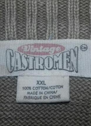 Свитер кофта castro серии castromen vintage. xxl свитр xl5 фото